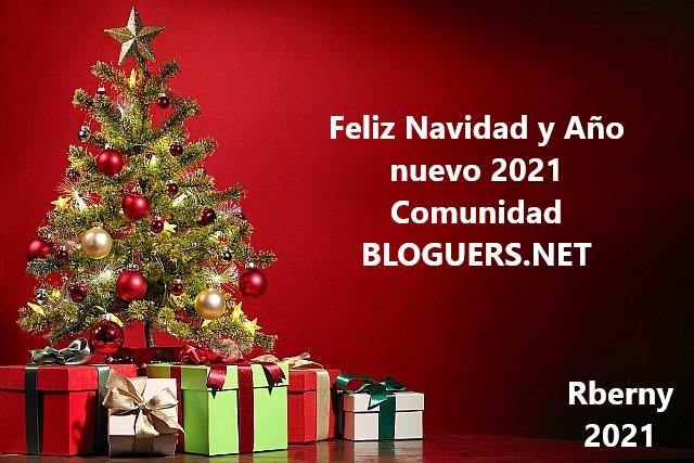 Feliz Navidad y Año nuevo 2021 Comunidad BLOGUERS.NET