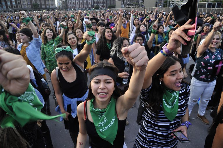 Manifestaciones para detener la violencia contra las mujeres Rberny 2021