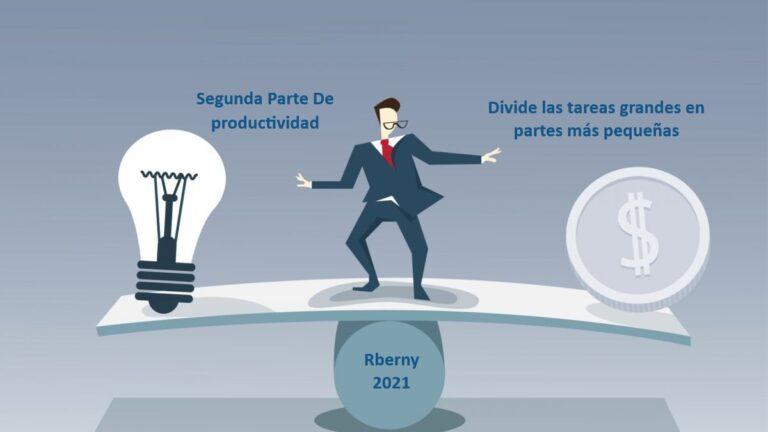 Productividad es simplemente una cuestión de elegir trabajar de manera inteligente todos los días - Rberny 2021