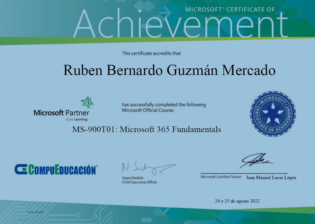 MS-900T01 Microsoft 365 Fundamentals Rberny 2023