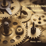 Lessons Learned Mechanism Rberny 2023